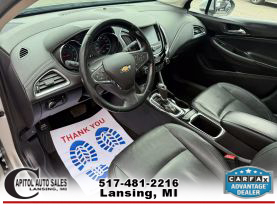 2017 CHEVROLET CRUZE SEDAN 4-CYL, TURBO, 1.4 LITER PREMIER SEDAN 4D