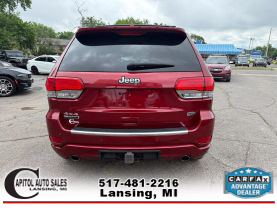 2015 JEEP GRAND CHEROKEE SUV V6, ECODIESEL, 3.0T OVERLAND SPORT UTILITY 4D