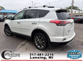 2018 TOYOTA RAV4 SUV 4-CYL, 2.5 LITER LIMITED SPORT UTILITY 4D