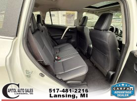 2018 TOYOTA RAV4 SUV 4-CYL, 2.5 LITER LIMITED SPORT UTILITY 4D