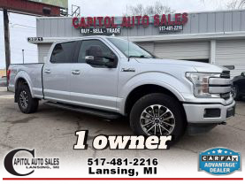 2018 FORD F150 SUPERCREW CAB PICKUP V6, ECOBOOST, TT, 3.5L LARIAT PICKUP 4D 6 1/2 FT