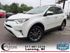 2018 TOYOTA RAV4 SUV 4-CYL, 2.5 LITER LIMITED SPORT UTILITY 4D