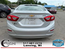 2017 CHEVROLET CRUZE SEDAN 4-CYL, TURBO, 1.4 LITER PREMIER SEDAN 4D