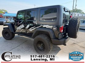 2016 JEEP WRANGLER SUV V6, 3.6 LITER UNLIMITED WILLYS WHEELER W SPORT UTILITY 4D