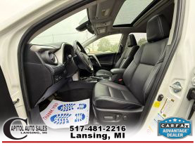 2018 TOYOTA RAV4 SUV 4-CYL, 2.5 LITER LIMITED SPORT UTILITY 4D