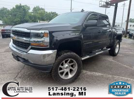 2018 CHEVROLET SILVERADO 1500 CREW CAB PICKUP V8, ECOTEC3, 5.3 LITER Z71 LT PICKUP 4D 5 3/4 FT
