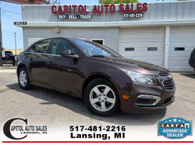 2015 CHEVROLET CRUZE SEDAN 4-CYL, ECOTEC, 1.4T 1LT SEDAN 4D