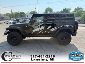 2016 JEEP WRANGLER SUV V6, 3.6 LITER UNLIMITED WILLYS WHEELER W SPORT UTILITY 4D