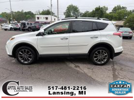 2018 TOYOTA RAV4 SUV 4-CYL, 2.5 LITER LIMITED SPORT UTILITY 4D