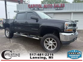 2018 CHEVROLET SILVERADO 1500 CREW CAB PICKUP V8, ECOTEC3, 5.3 LITER Z71 LT PICKUP 4D 5 3/4 FT