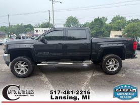 2018 CHEVROLET SILVERADO 1500 CREW CAB PICKUP V8, ECOTEC3, 5.3 LITER Z71 LT PICKUP 4D 5 3/4 FT