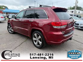 2015 JEEP GRAND CHEROKEE SUV V6, ECODIESEL, 3.0T OVERLAND SPORT UTILITY 4D
