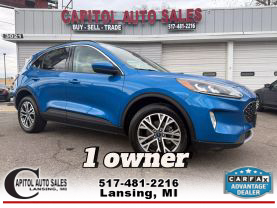 2021 FORD ESCAPE SUV 4-CYL, ECOBOOST, TURBO, 2.0 LITER SEL SPORT UTILITY 4D