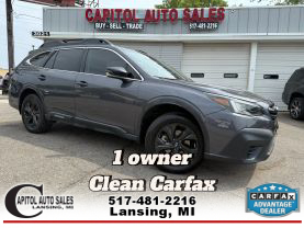 2020 SUBARU OUTBACK WAGON 4-CYL, TURBO, 2.4 LITER ONYX EDITION XT WAGON 4D