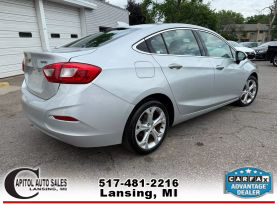 2017 CHEVROLET CRUZE SEDAN 4-CYL, TURBO, 1.4 LITER PREMIER SEDAN 4D