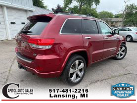 2015 JEEP GRAND CHEROKEE SUV V6, ECODIESEL, 3.0T OVERLAND SPORT UTILITY 4D