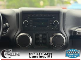 2012 JEEP WRANGLER SUV V6, 3.6 LITER UNLIMITED SPORT SUV 4D