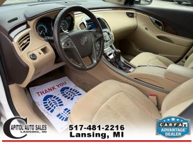 2012 BUICK LACROSSE SEDAN 4-CYL, EASSIST, 2.4 LITER CONVENIENCE SEDAN 4D
