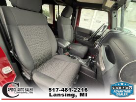 2012 JEEP WRANGLER SUV V6, 3.6 LITER UNLIMITED SPORT SUV 4D