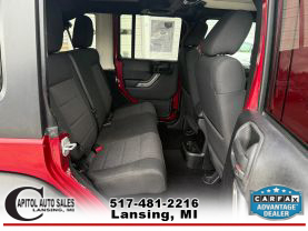 2012 JEEP WRANGLER SUV V6, 3.6 LITER UNLIMITED SPORT SUV 4D