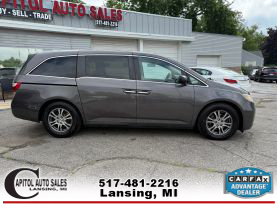 2013 HONDA ODYSSEY VAN V6, I-VTEC, 3.5 LITER EX-L MINIVAN 4D
