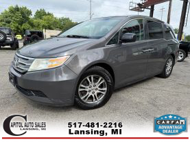 2013 HONDA ODYSSEY VAN V6, I-VTEC, 3.5 LITER EX-L MINIVAN 4D