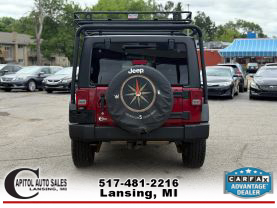 2012 JEEP WRANGLER SUV V6, 3.6 LITER UNLIMITED SPORT SUV 4D