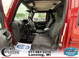 2012 JEEP WRANGLER SUV V6, 3.6 LITER UNLIMITED SPORT SUV 4D
