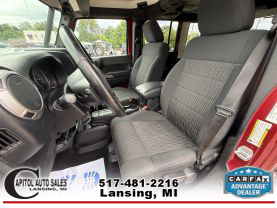 2012 JEEP WRANGLER SUV V6, 3.6 LITER UNLIMITED SPORT SUV 4D