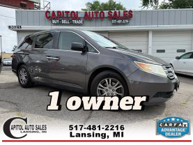2013 HONDA ODYSSEY VAN V6, I-VTEC, 3.5 LITER EX-L MINIVAN 4D