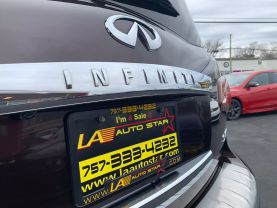 Used 2016 INFINITI QX80 SUV V8, 5.6 LITER SPORT UTILITY 4D - LA Auto Star located in Virginia Beach, VA