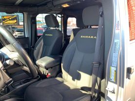 Used 2015 JEEP WRANGLER SUV V6, 3.6 LITER UNLIMITED SAHARA SPORT UTILITY 4D - LA Auto Star located in Virginia Beach, VA