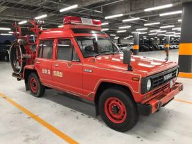 1987 NISSAN SAFARI TRUCK P40 FIRE TRUCK