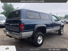 2000 DODGE RAM 2500 REGULAR CAB & CHASSIS CAB & CHASSIS BLUE AUTOMATIC - Auto Spot