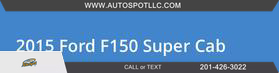 2015 FORD F150 SUPER CAB PICKUP WHITE AUTOMATIC - Auto Spot