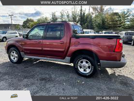 2001 FORD EXPLORER SPORT TRAC PICKUP RED AUTOMATIC - Auto Spot