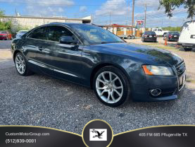 2010 AUDI A5 COUPE 4-CYL, TURBO, 2.0 LITER 2.0T QUATTRO PREMIUM COUPE 2D