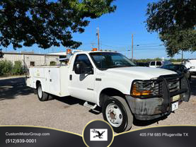 2001 FORD F450 SUPER DUTY REGULAR CAB & CHASSIS CAB & CHASSIS V8, TURBO DIESEL, 7.3L 165" WB