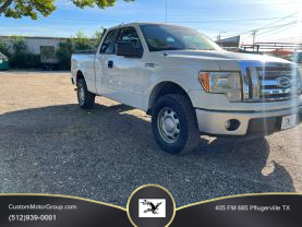 2010 FORD F150 SUPER CAB PICKUP V8, FLEX FUEL, 5.4 LITER XL PICKUP 4D 6 1/2 FT