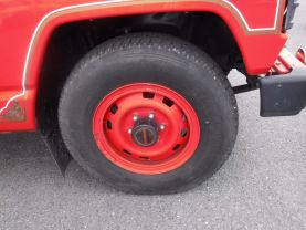 1987 NISSAN SAFARI TRUCK P40 FIRE TRUCK