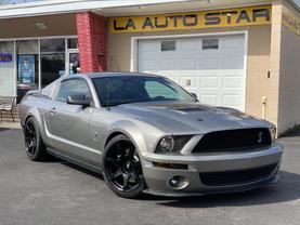 Used 2009 FORD MUSTANG COUPE V8, SUPERCHARGED, 5.4L SHELBY GT500 COUPE 2D - LA Auto Star located in Virginia Beach, VA