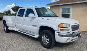 2003 GMC SIERRA 3500 CREW CAB PICKUP V8, TURBO DIESEL, 6.6L PICKUP 4D 8 FT