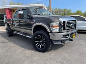 Used 2008 FORD F250 SUPER DUTY CREW CAB PICKUP V8, TURBO DSL 6.4L LARIAT PICKUP 4D 6 3/4 FT - LA Auto Star located in Virginia Beach, VA