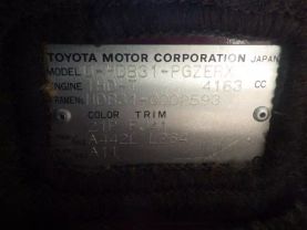 1991 TOYOTA COASTER CAMPER 1HD-T CAMPING