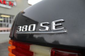 1985 MERCEDES-BENZ 380 SERIES SEDAN 3.8L V8 380SE