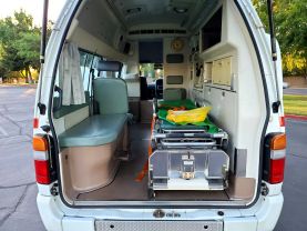 1996 TOYOTA HIACE COMMUTER VAN 1UZ-FE HIMEDIC AMBULANCE