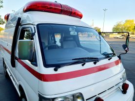 1996 TOYOTA HIACE COMMUTER VAN 1UZ-FE HIMEDIC AMBULANCE