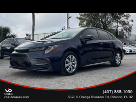 2020 TOYOTA COROLLA SEDAN BLUE AUTOMATIC -  V & B Auto Sales