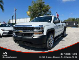 2019 CHEVROLET SILVERADO 1500 DOUBLE CAB PICKUP - AUTOMATIC -  V & B Auto Sales
