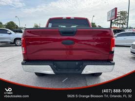 2017 FORD F150 SUPERCREW CAB PICKUP RED AUTOMATIC -  V & B Auto Sales
